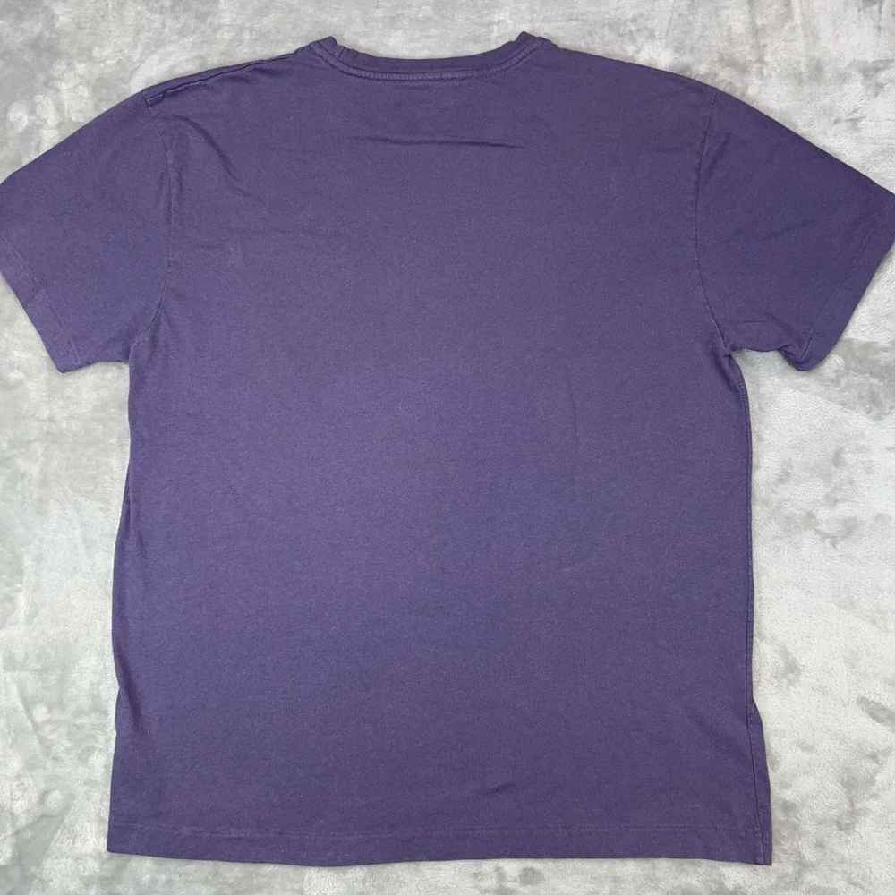 POLO‎ RALPH LAUREN T-Shirt Mens Small Purple Pocket Short Sleeve Preppy Pony Tee